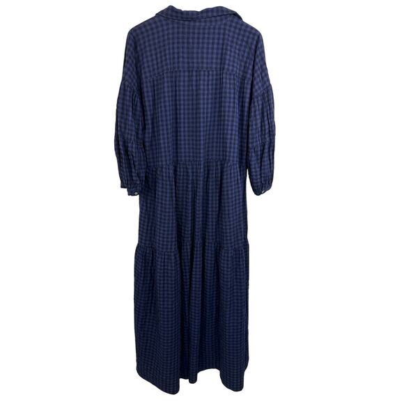 Anthropologie The Carolita Printed Tiered Shirt Dress Size XL - Picture 7 of 13